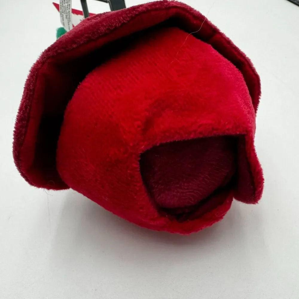 BARK BOX | NEW RARE Ring Under the Rosie Medium Plush Dog Toy Crinkle Rope Bonus
